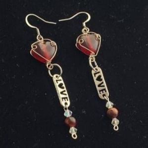 LAMPWORK GLASS EARRINGS